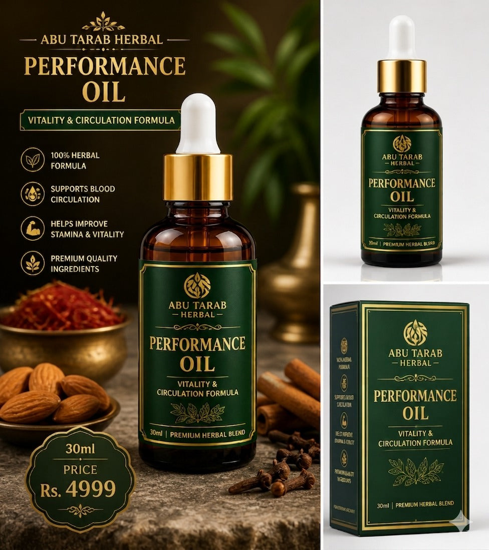 Abu Tarab Performance Oil Amber Glass Bottle 30ml